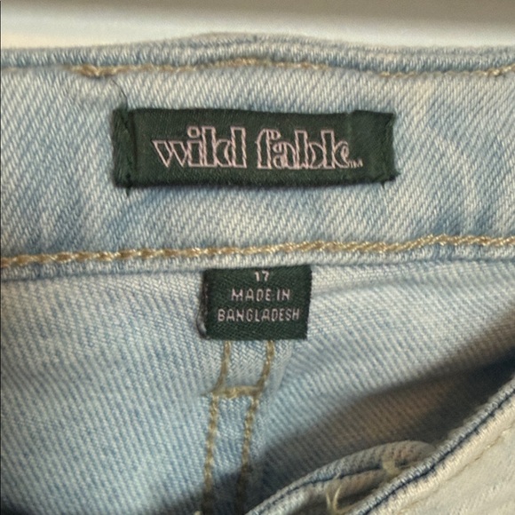 Wild Fable Super High Rise Tapered Jeans Sz 17 - Picture 5 of 8